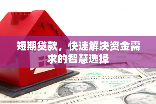 荔城短期贷款，快速解决资金需求的智慧选择