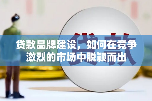 荔城贷款品牌建设，如何在竞争激烈的市场中脱颖而出