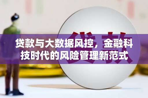 荔城贷款与大数据风控，金融科技时代的风险管理新范式