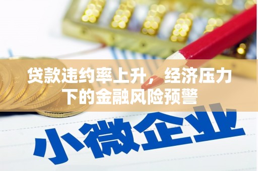 荔城贷款违约率上升，经济压力下的金融风险预警