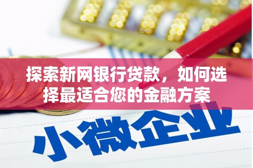 荔城探索新网银行贷款，如何选择最适合您的金融方案