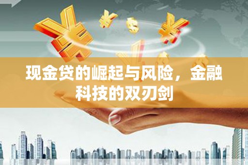 荔城现金贷的崛起与风险，金融科技的双刃剑