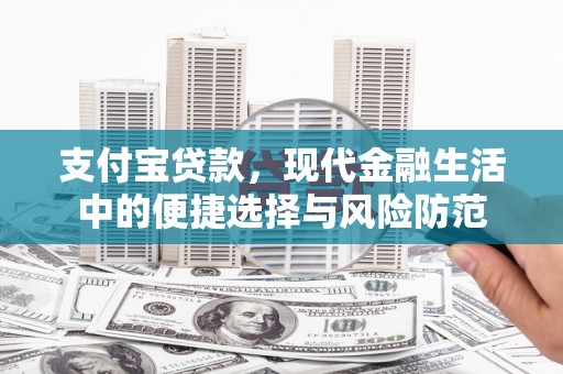 荔城支付宝贷款，现代金融生活中的便捷选择与风险防范