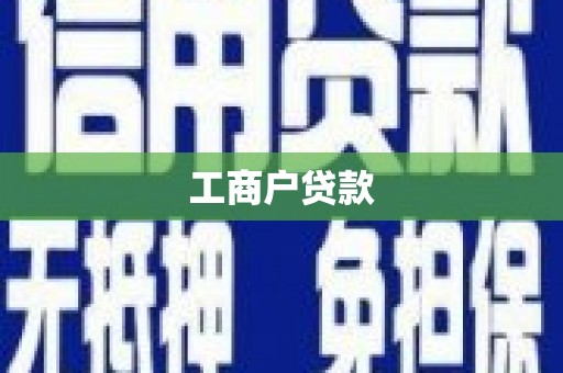 荔城工商户贷款