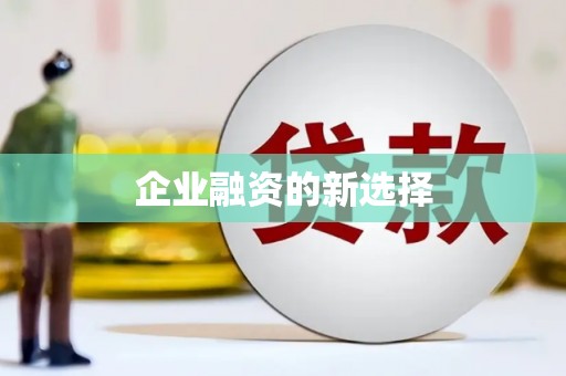 荔城企业融资的新选择
