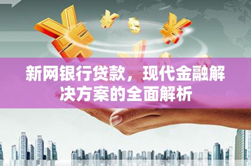 荔城新网银行贷款，现代金融解决方案的全面解析