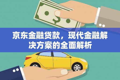荔城京东金融贷款，现代金融解决方案的全面解析