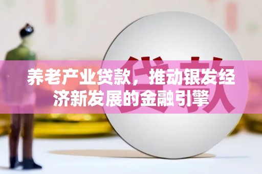 荔城养老产业贷款，推动银发经济新发展的金融引擎