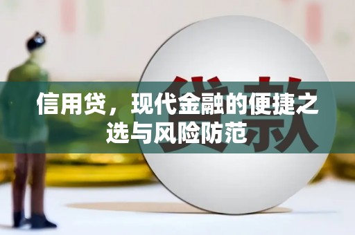 荔城信用贷，现代金融的便捷之选与风险防范
