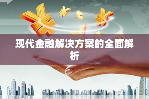 荔城现代金融解决方案的全面解析