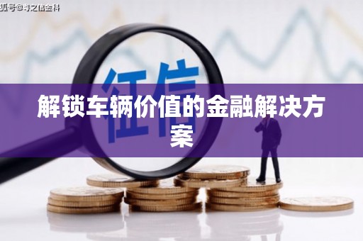 荔城解锁车辆价值的金融解决方案
