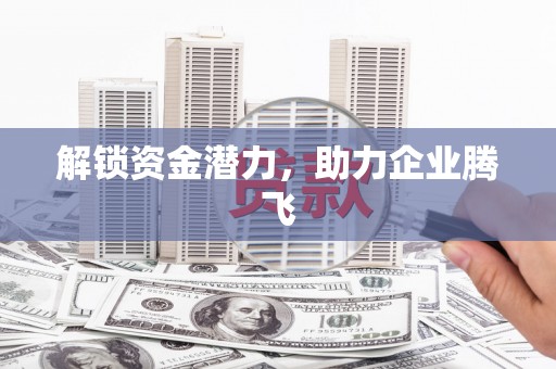 荔城解锁资金潜力，助力企业腾飞