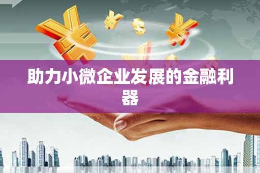 荔城助力小微企业发展的金融利器