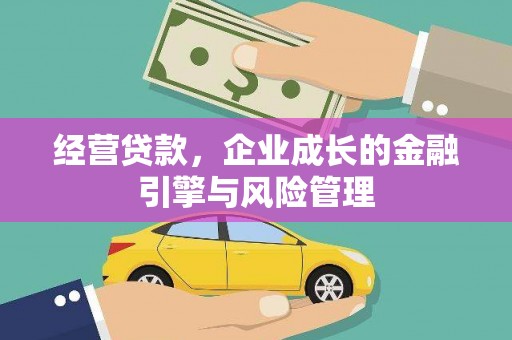 荔城经营贷款，企业成长的金融引擎与风险管理
