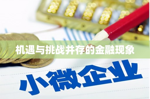 荔城机遇与挑战并存的金融现象